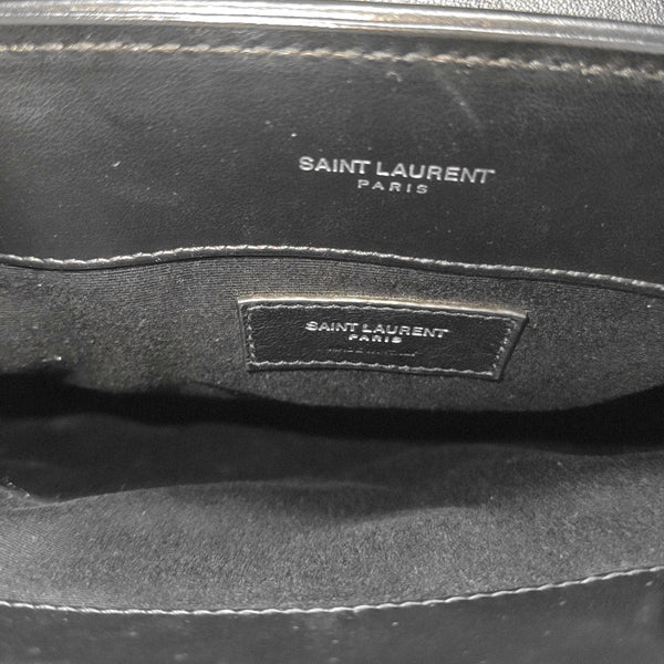 Chevron Calfskin Black