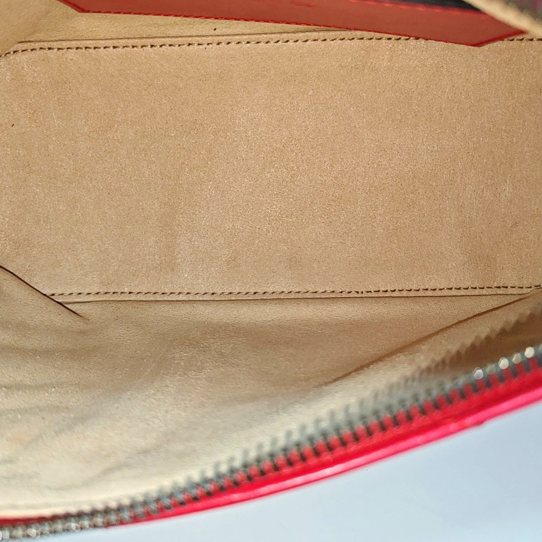 GG Marmont Small Quilted Calfskin Red