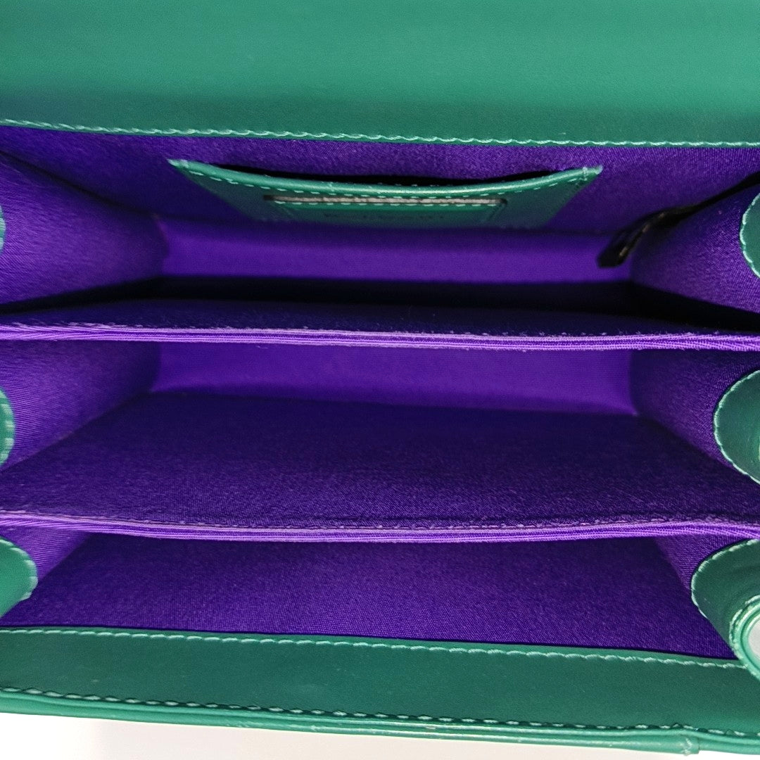 SERPENTI FOREVER Calfskin Green