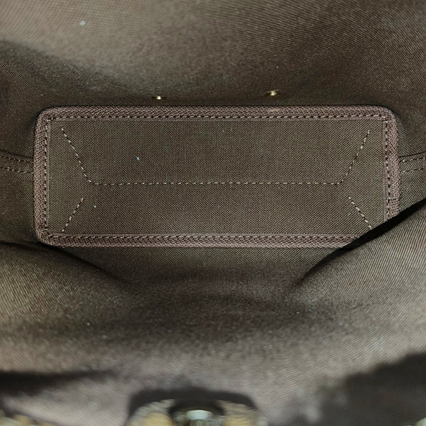 ATLANTIS PM Monogram Coated Canvas Brown