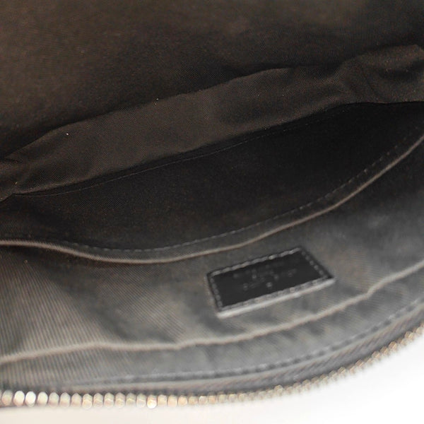TRIO Monogram Coated Canvas Gray
