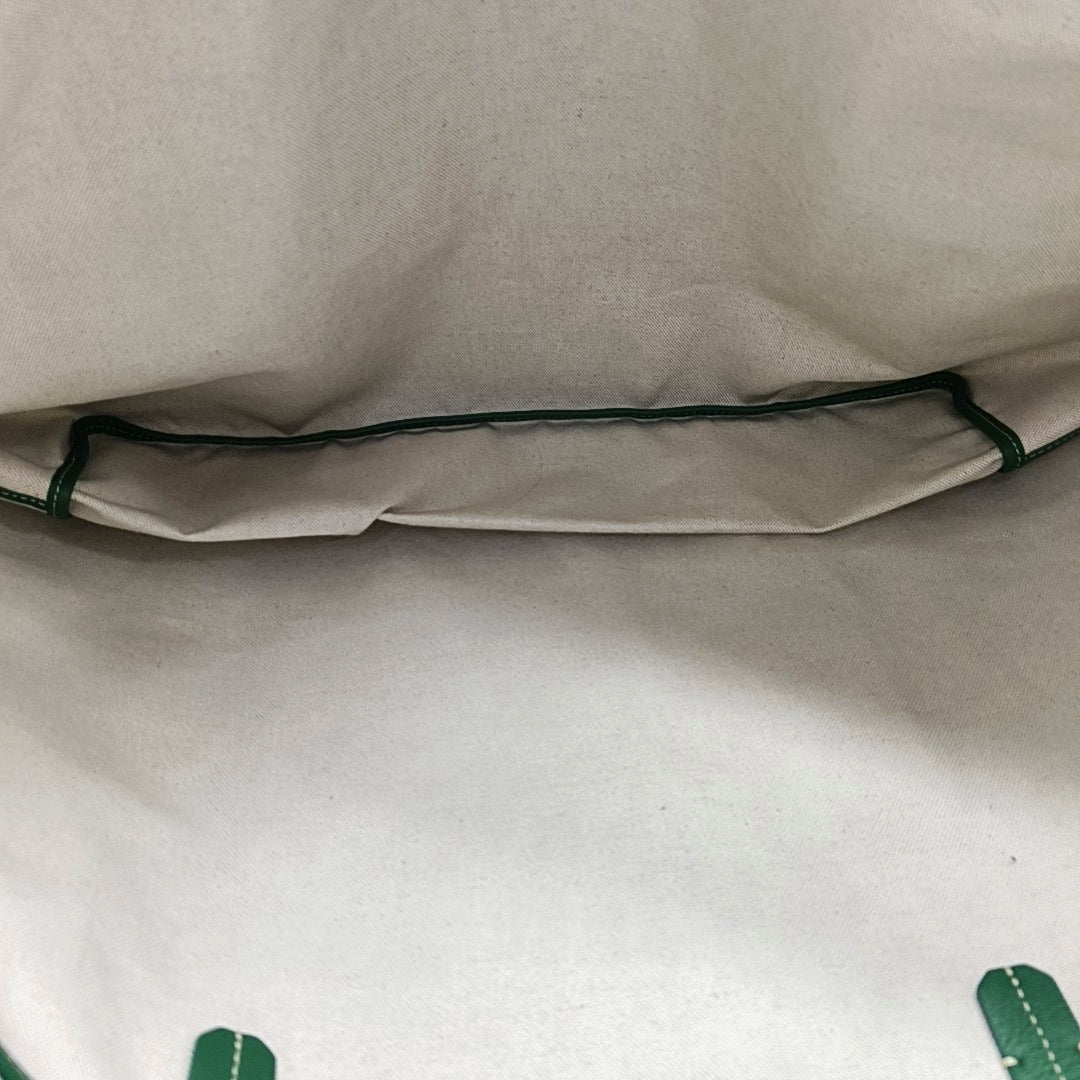 Saint Louis GM Coated Canvas Green
