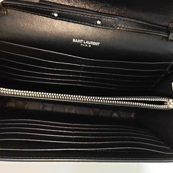 Calfskin Shoulder Bag Black