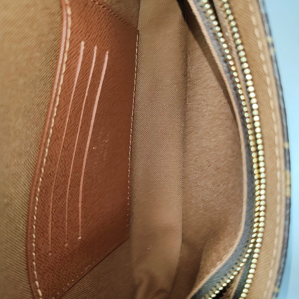 IVY Monogram Coated Canvas Brown