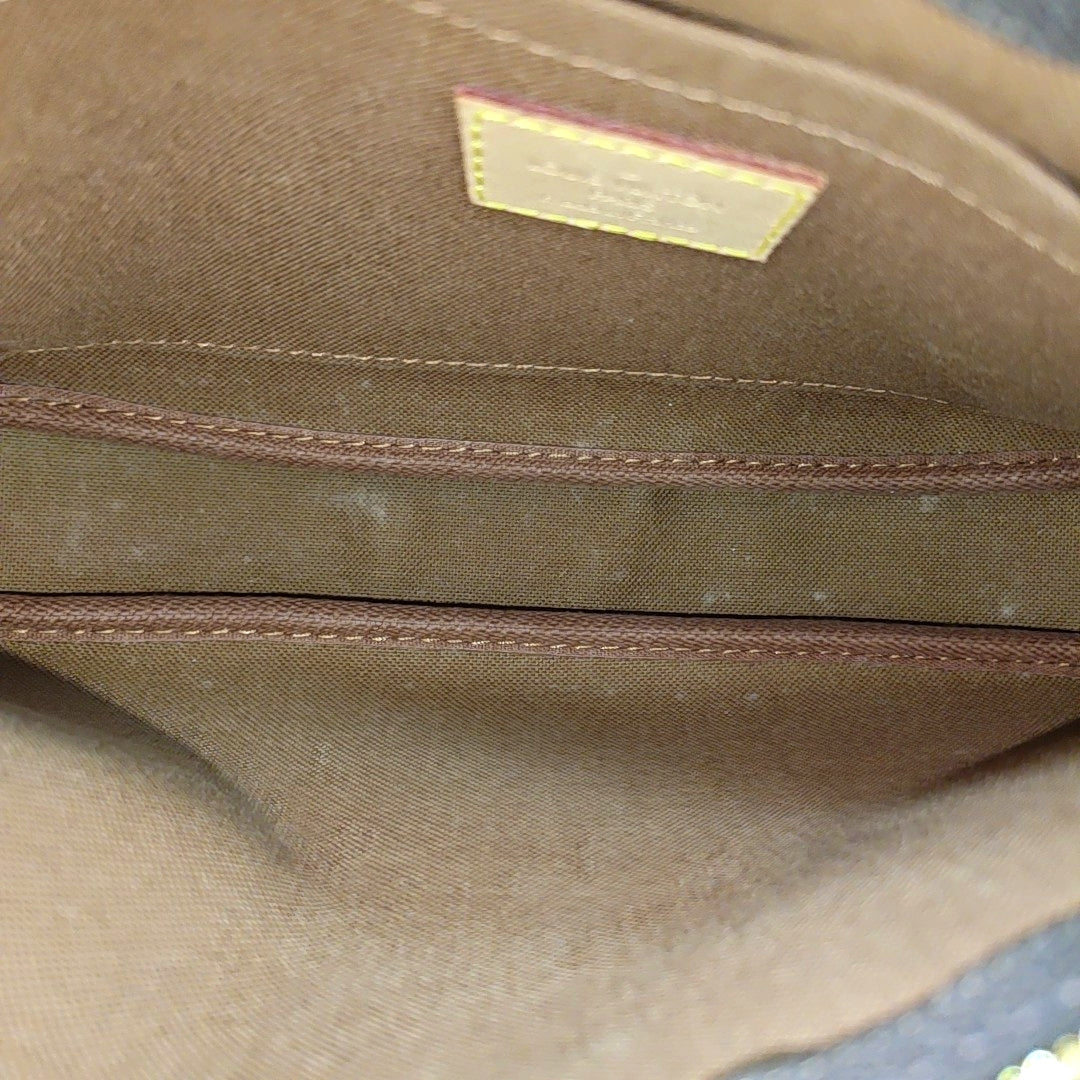 MULTI Monogram Coated Canvas Brown