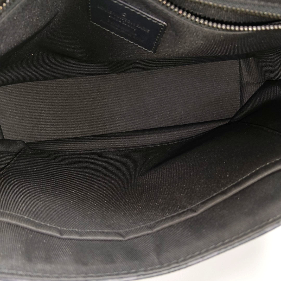 VOYAGER PM Monogram Coated Canvas Black