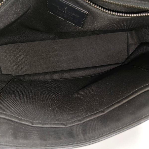 VOYAGER PM Monogram Coated Canvas Black