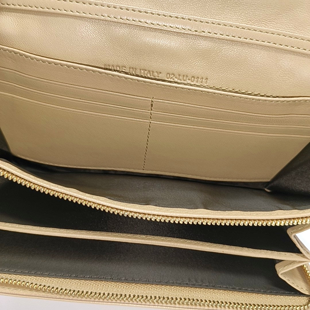 Miss Dior Cannage Lambskin Beige