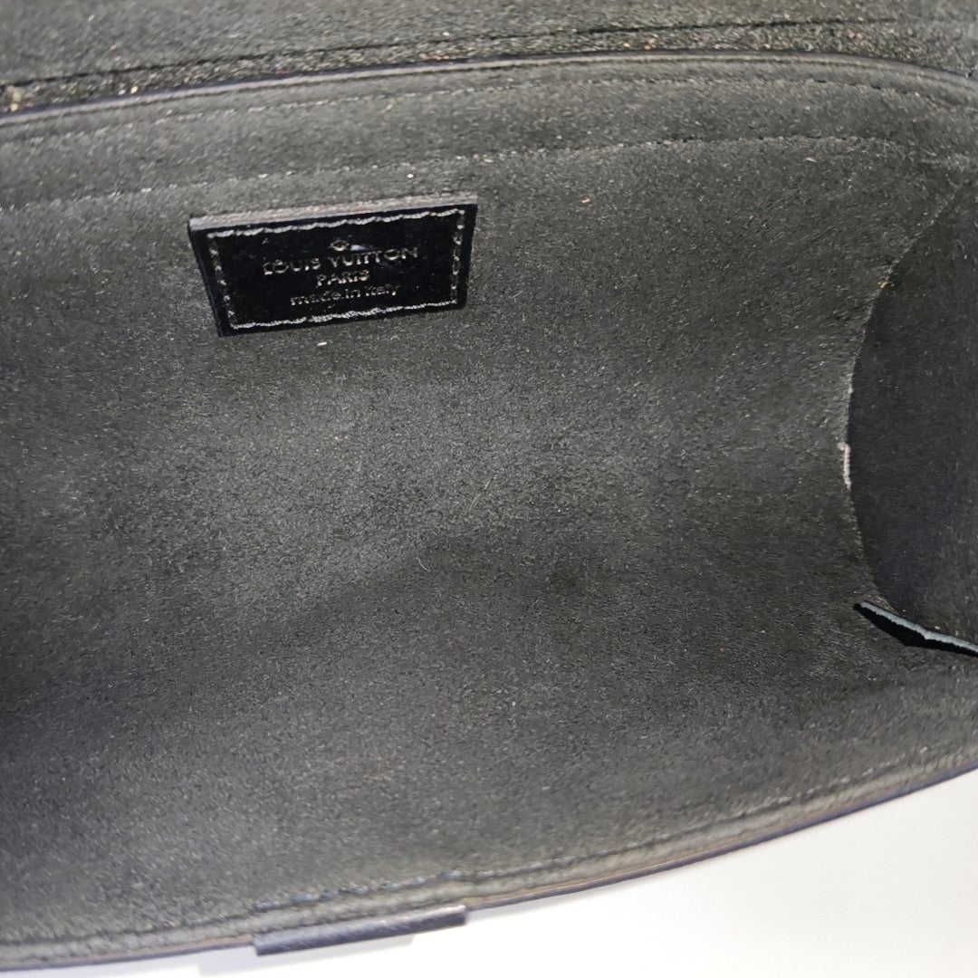 GLASSES CASE Monogram Coated Canvas Brown