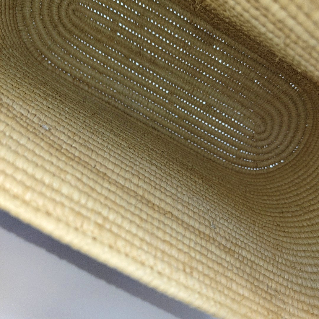 Basket Small Straw Beige