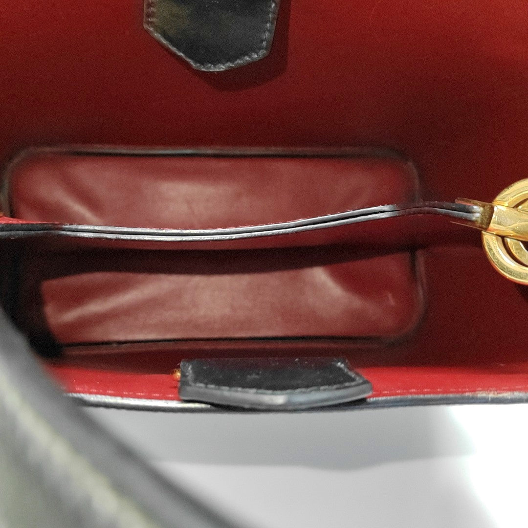 Panier Saffiano Calfskin Black