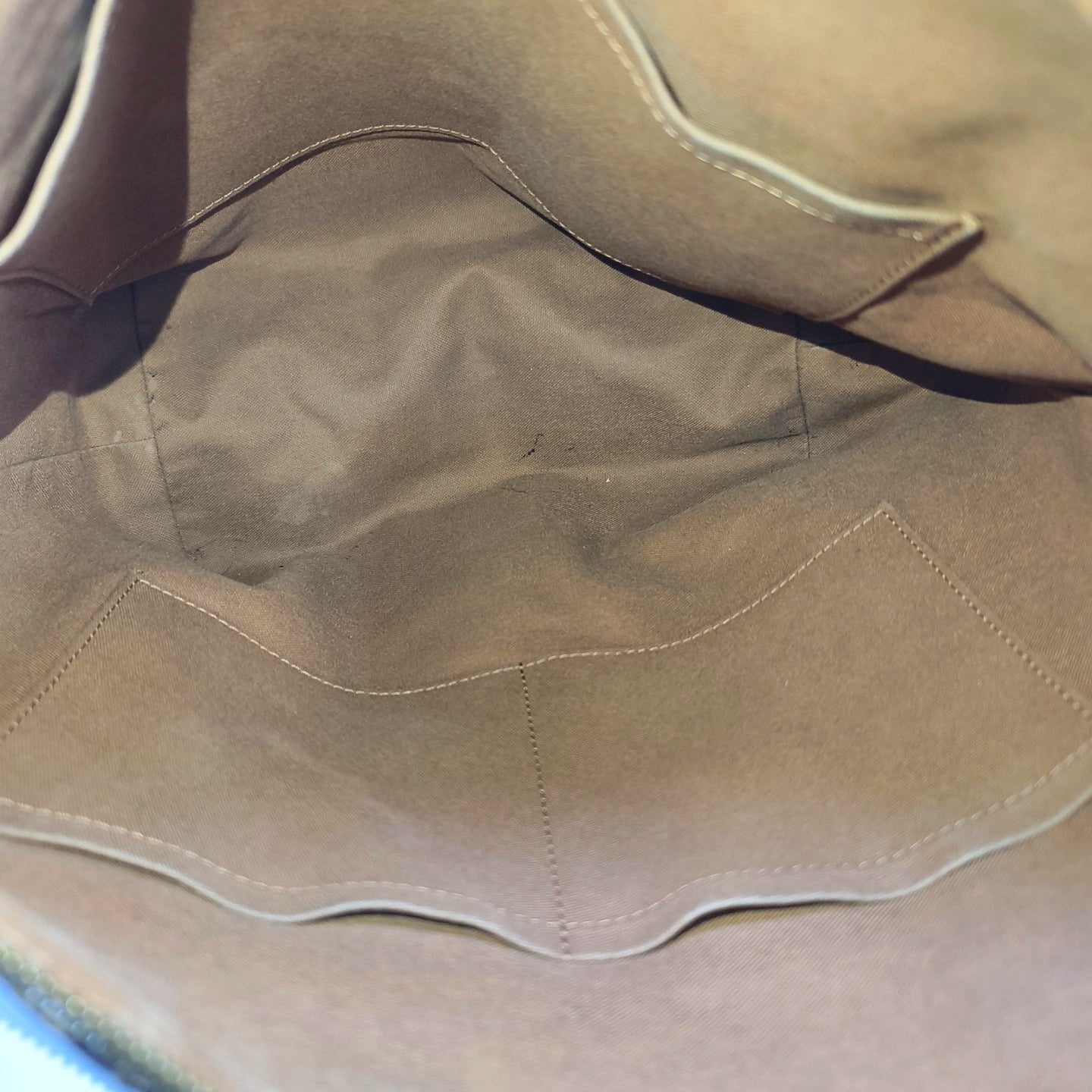TOTALLY Monogram Coated Canvas Brown