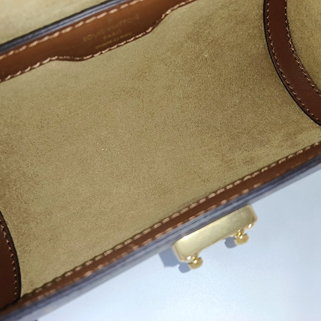 PAPILLON 19 Monogram Coated Canvas Brown