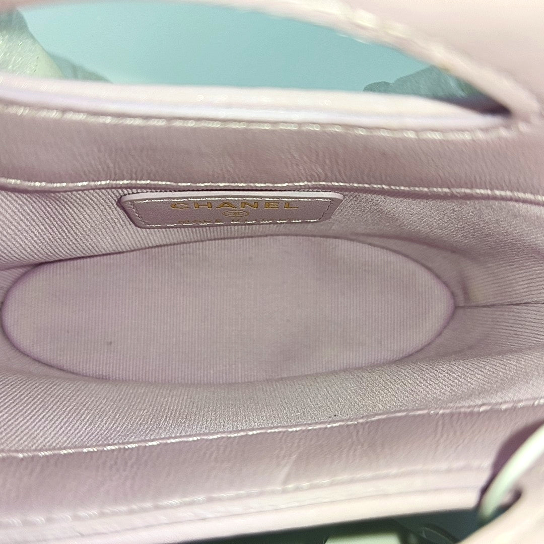 CHANEL 31 Quilted Lambskin Purple