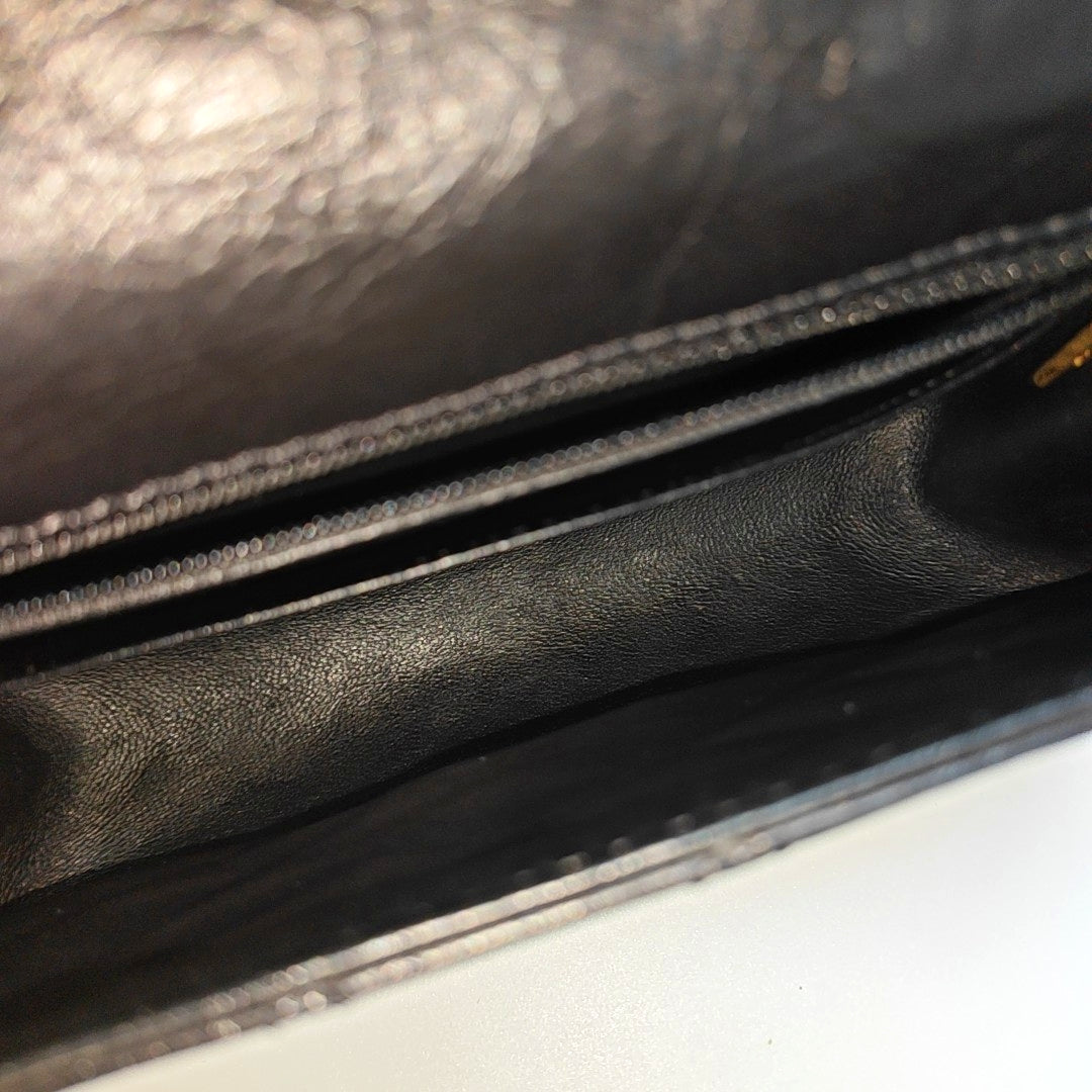 2.55 224 (mini) Quilted Vintage Calf Black