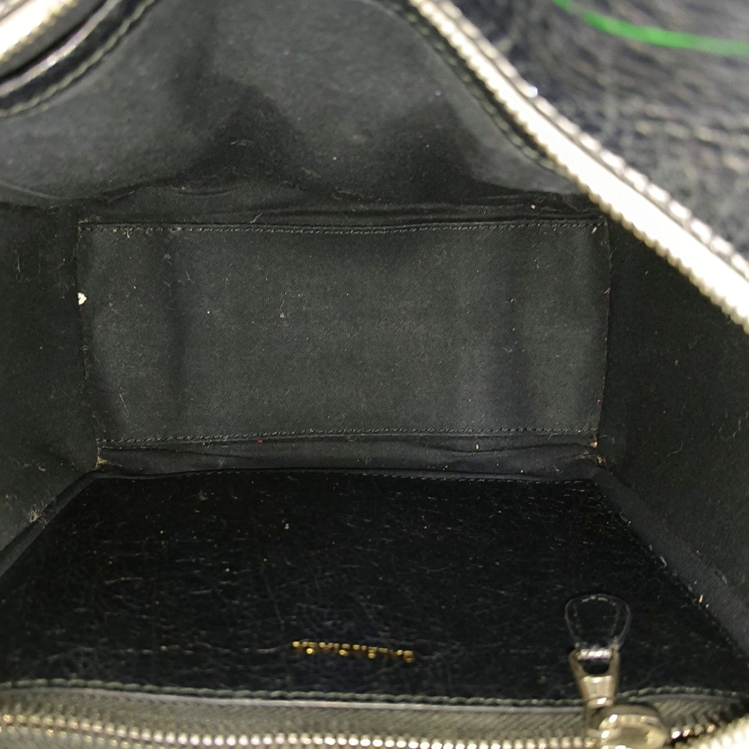 Bazar Calfskin Black