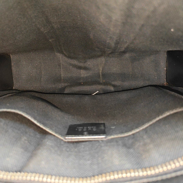 GG Supreme Monogram Coated Canvas Gray