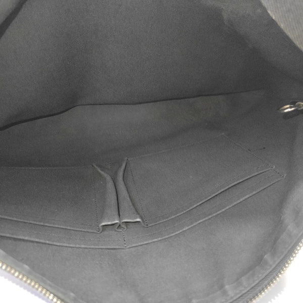 MICK MM Damier Graphite Coated Canvas Gray