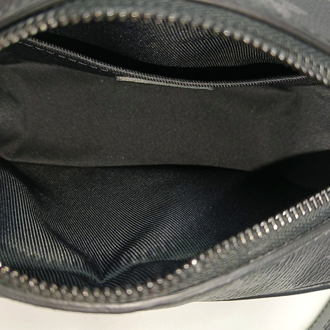 SOFT TRUNK Mini Monogram Coated Canvas Black