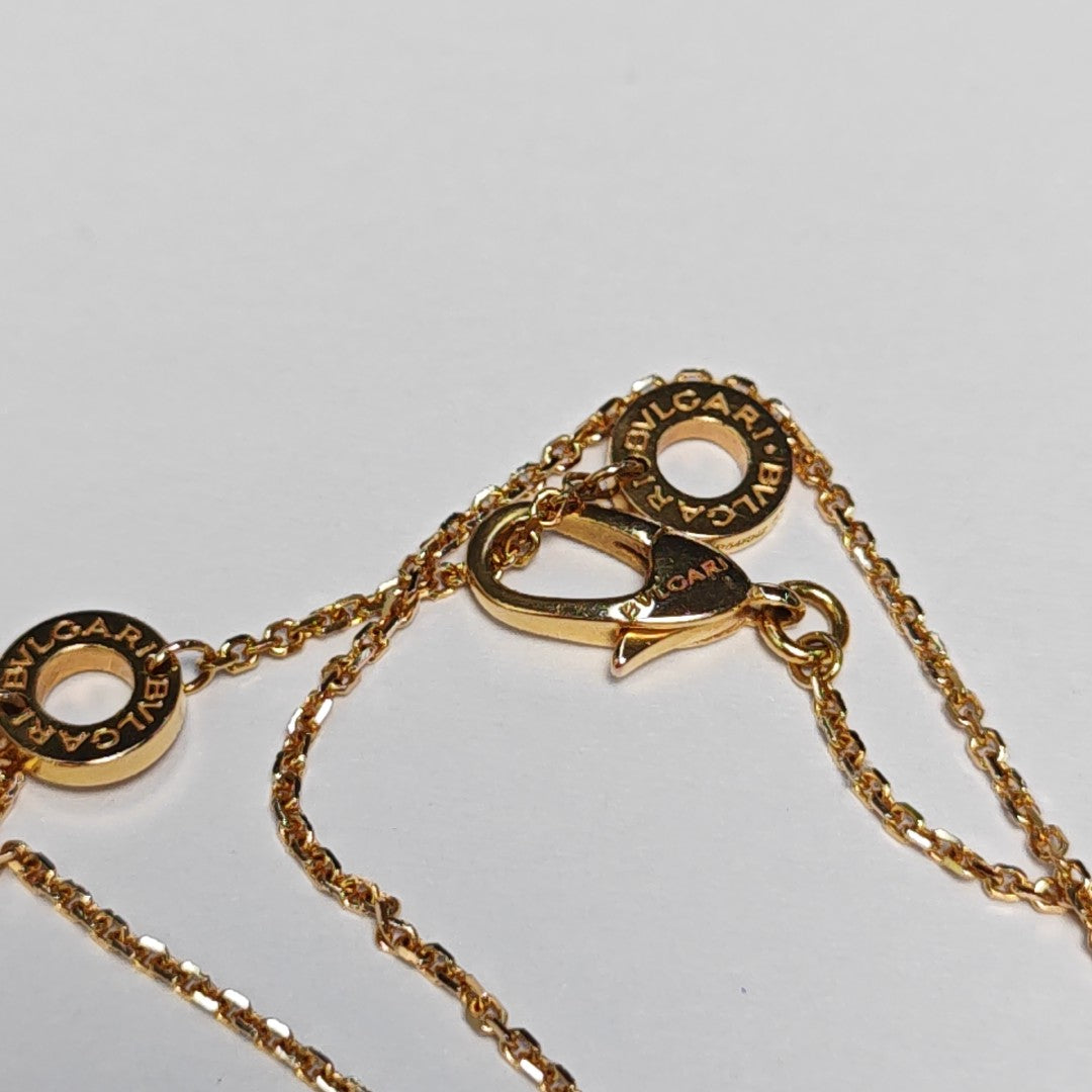 DIVAS' DREAM 18k Rose Gold Blue Necklace