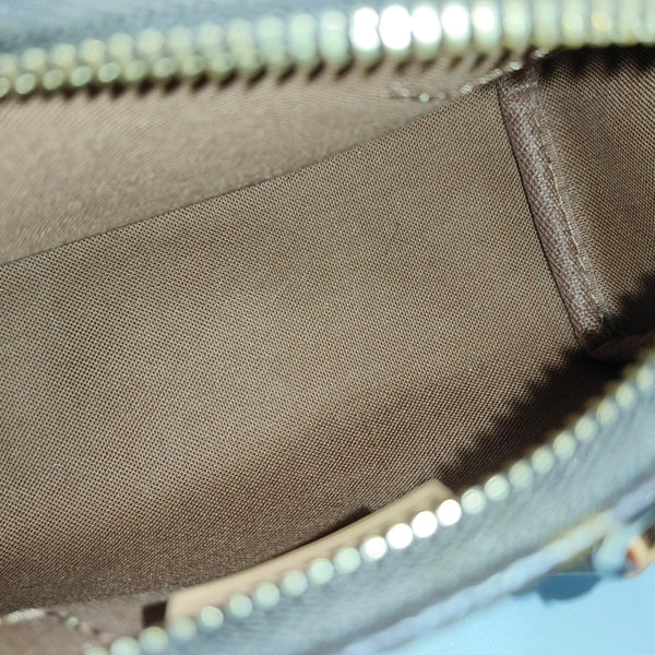 SPEEDY Nano Monogram Coated Canvas Brown