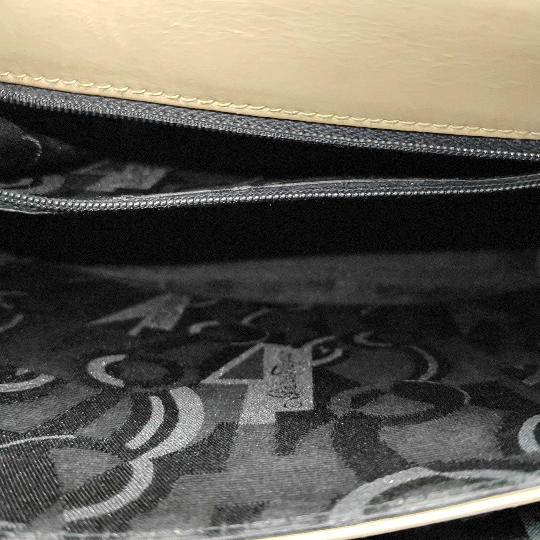 Quilted Calfskin Brown