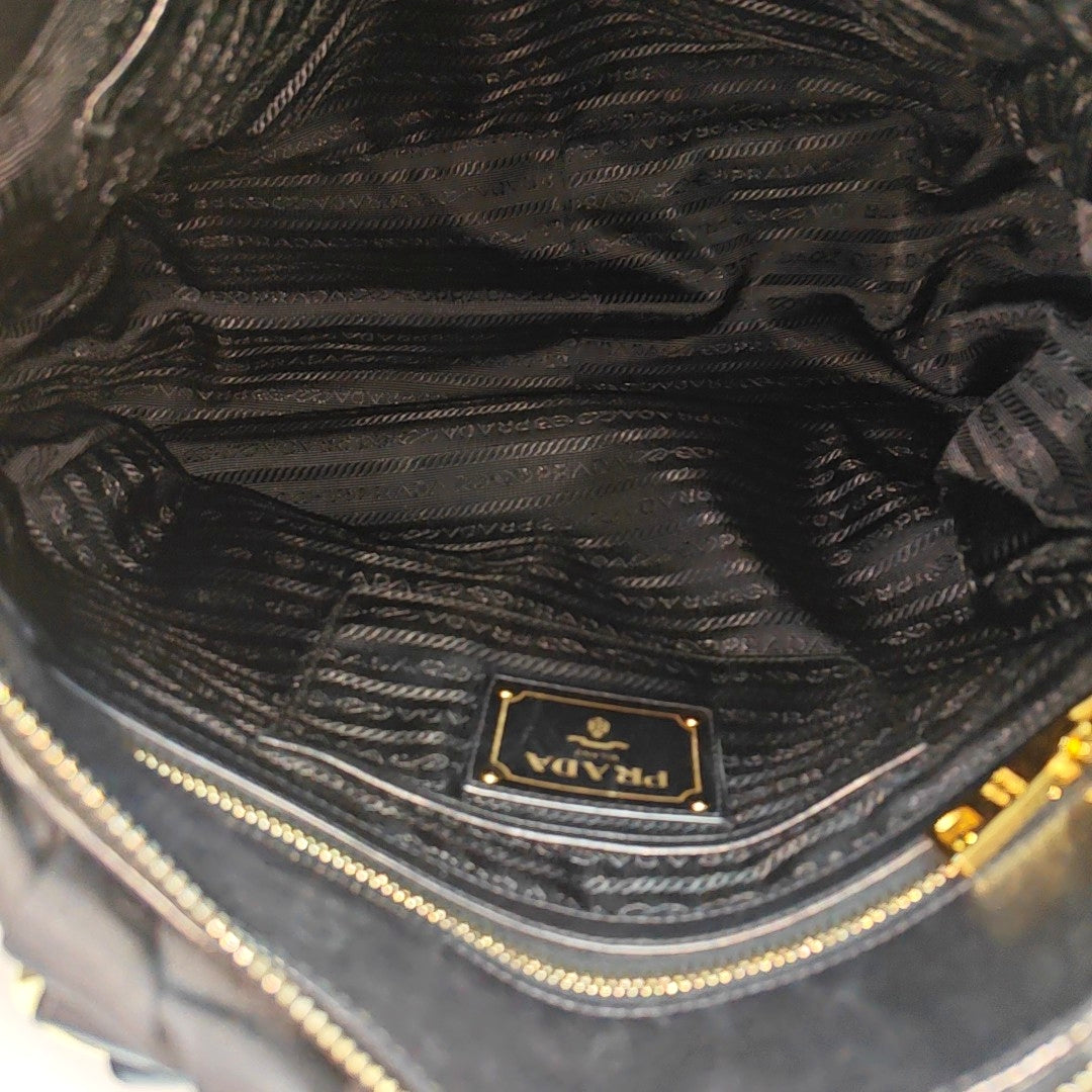 Nylon Tote Bag Black