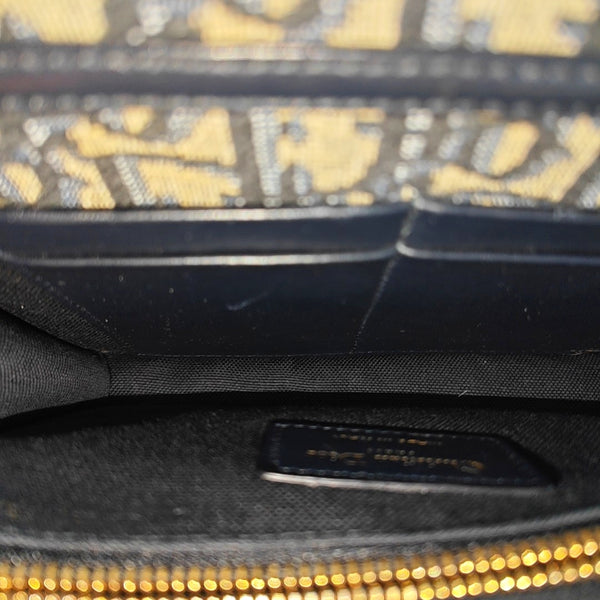 30 Montaigne Mini Oblique Canvas Blue