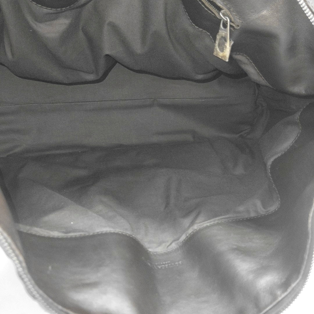Calfskin Shoulder Bag Brown