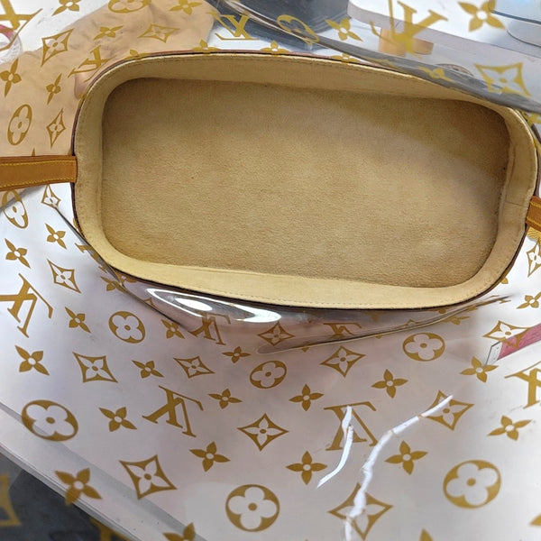 SAC AMBRE Monogram Plastic Brown