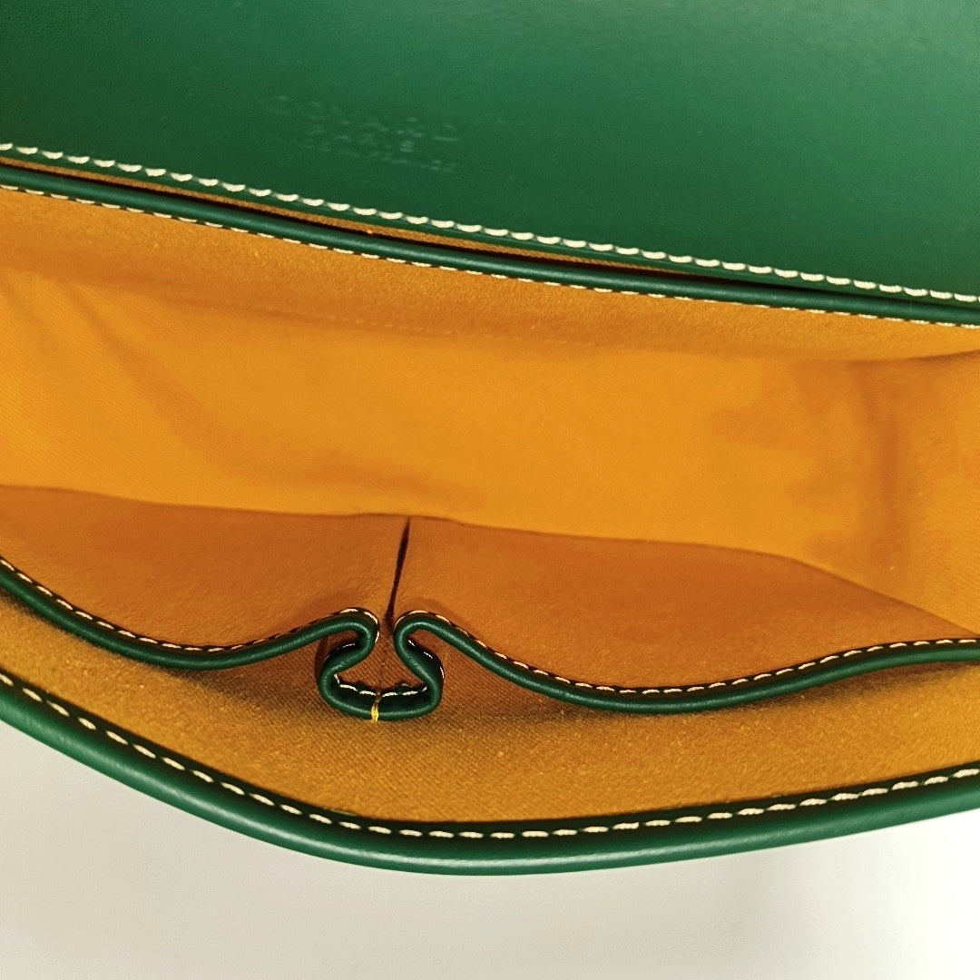 Belvedere Coated Canvas Green