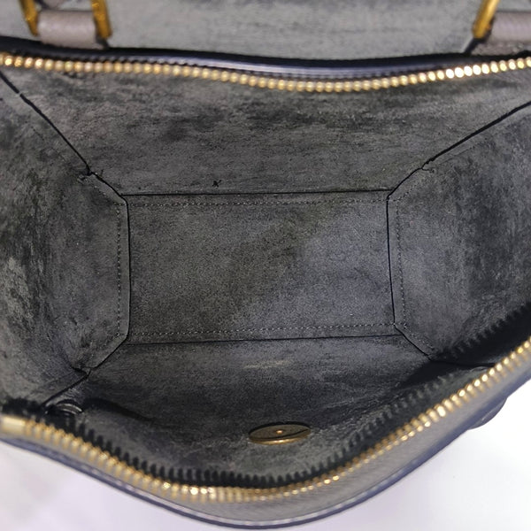 BELT Nano Calfskin Gray