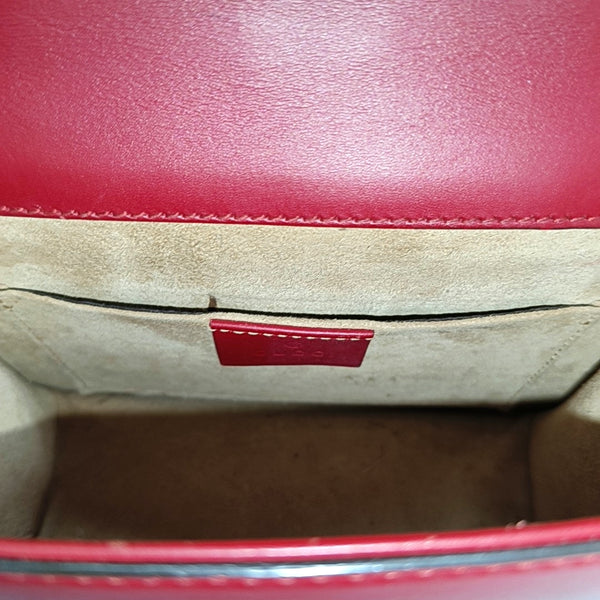 Sylvie Mini Calfskin Red