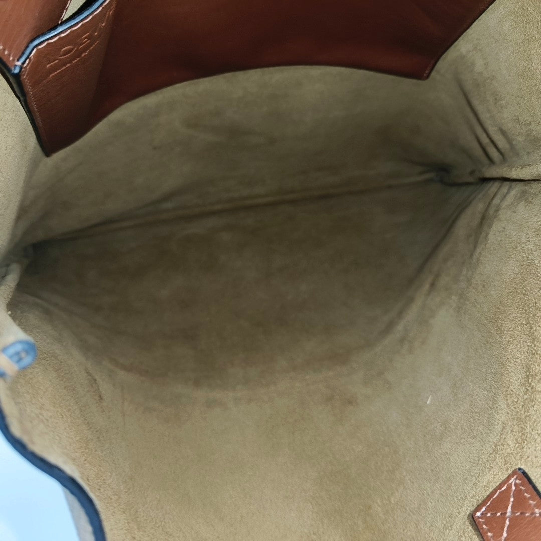 Calfskin Tote Bag Brown