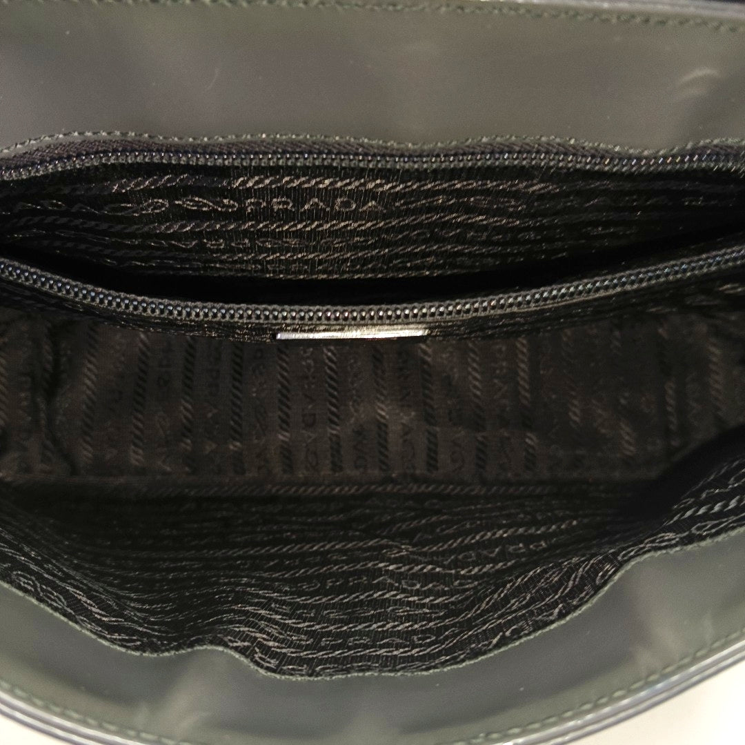 Calfskin Shoulder Bag Black