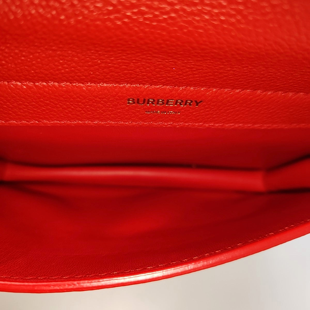 Title Mini Calfskin Red