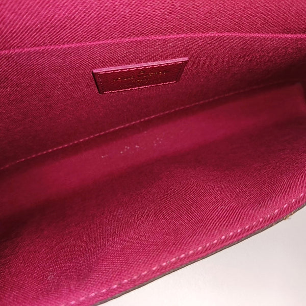FÉLICIE Monogram Coated Canvas Brown