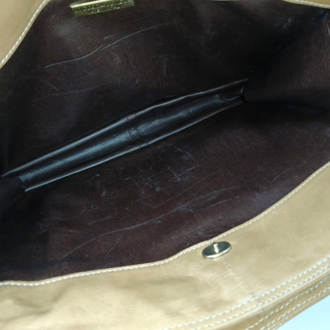 Calfskin Tote Bag Brown