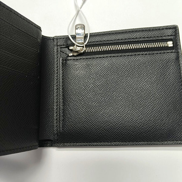 AMERIGO Calfskin Black Wallet