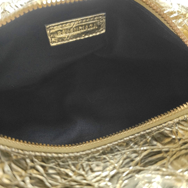 Lambskin Shoulder Bag Gold