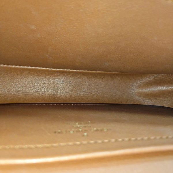 MARCEAU Monogram Coated Canvas Brown