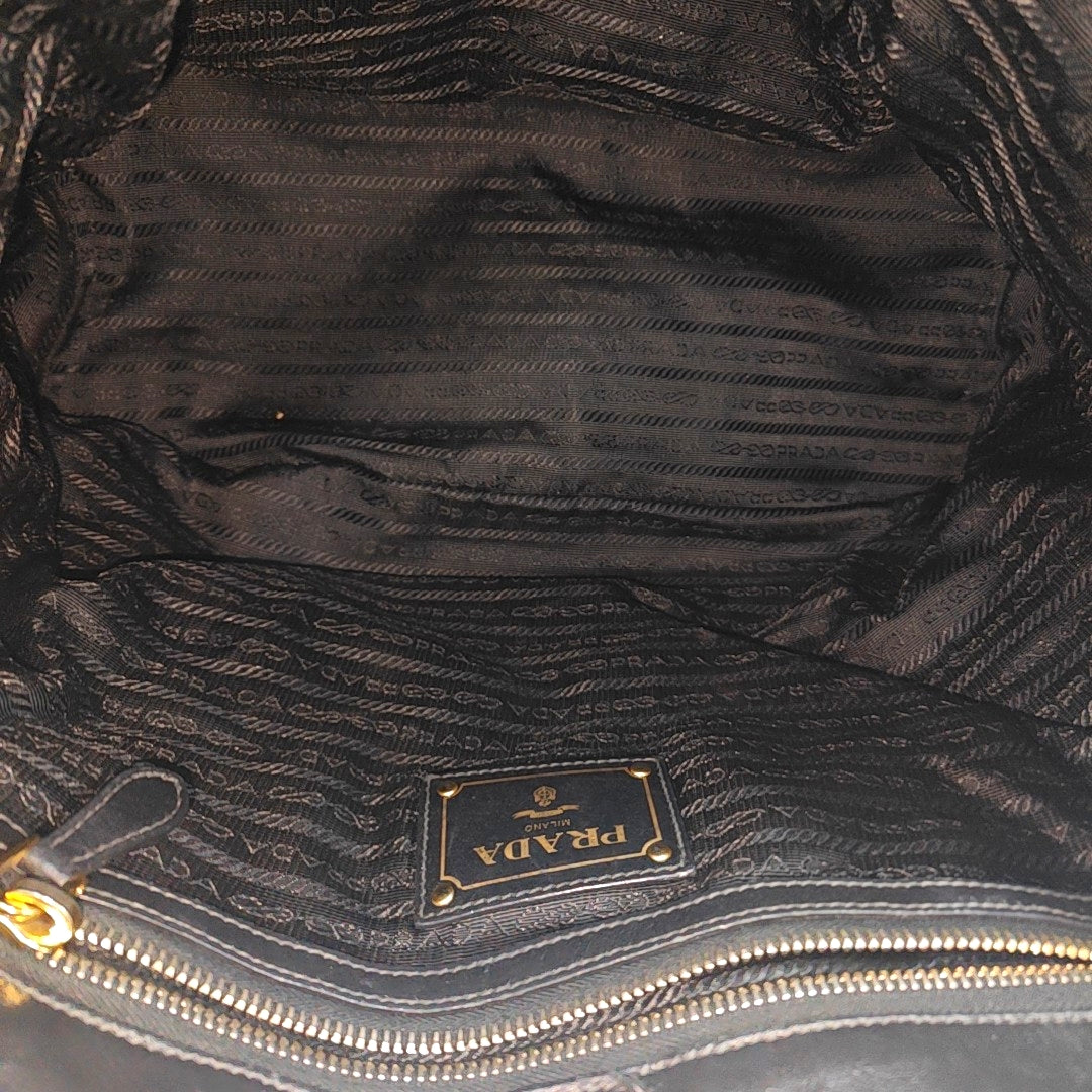 Calfskin Tote Bag Black