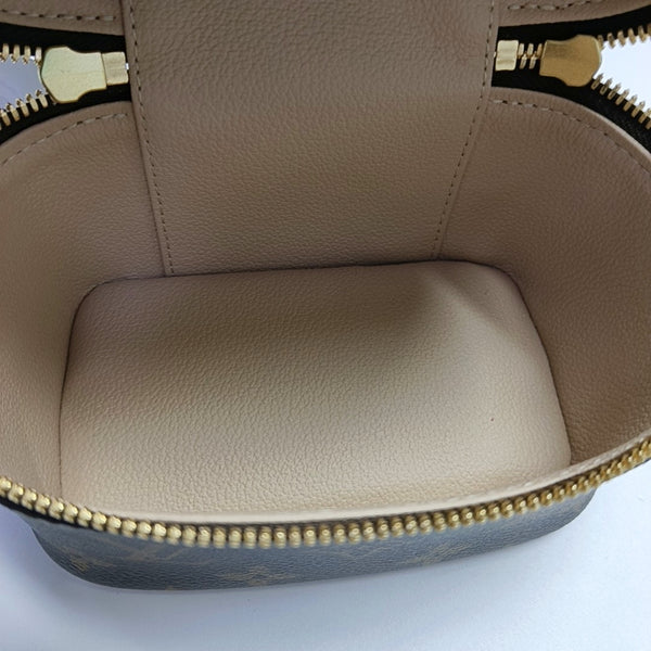 NICE Super Mini Monogram Coated Canvas Brown