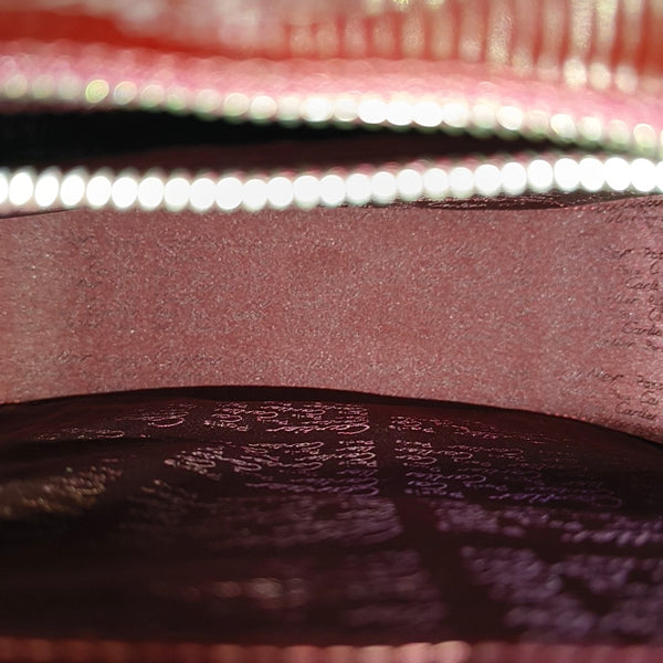 Calfskin Tote Bag Red