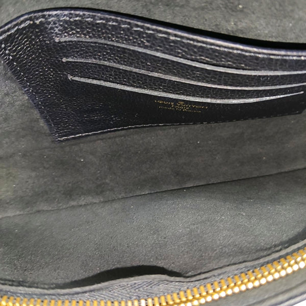 IVY Monogram Calfskin Black