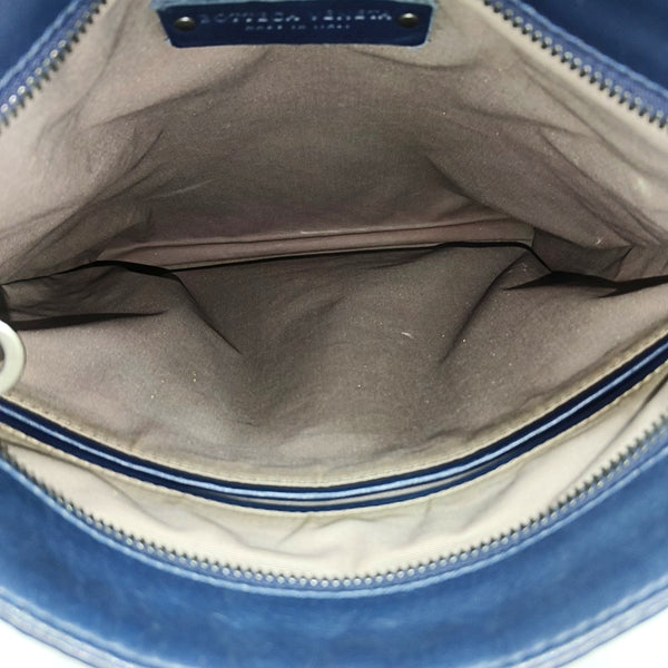 Calfskin Crossbody Bag Blue