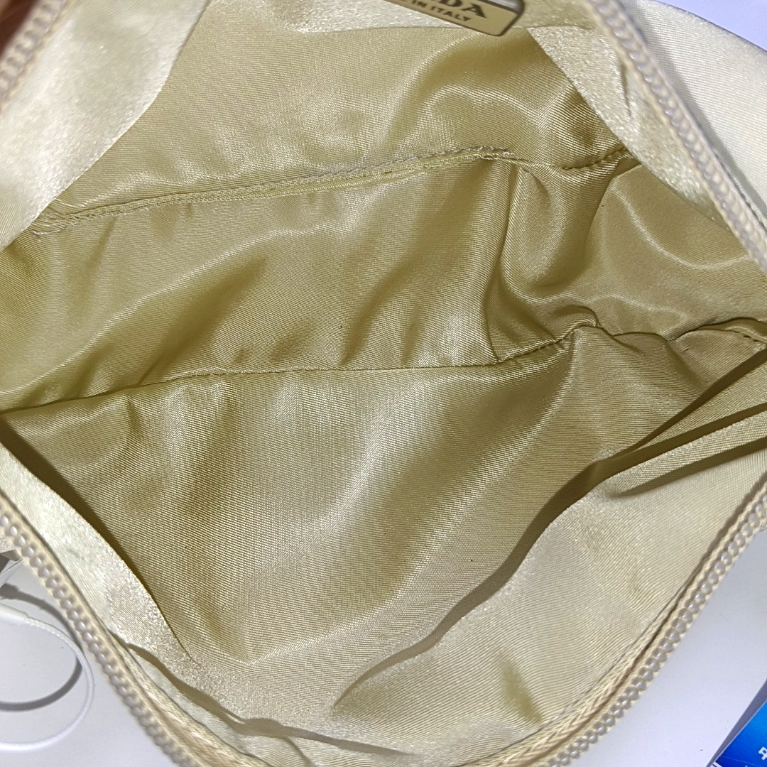 Pochette Accessoire Nylon Beige