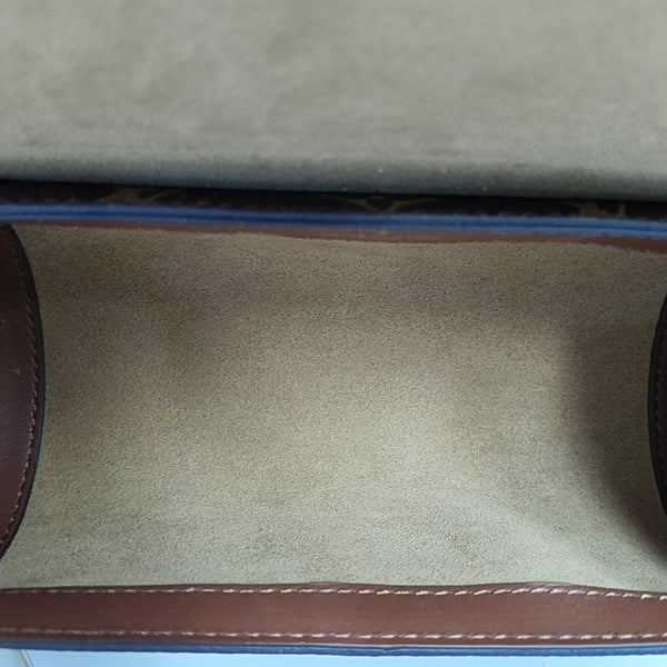PAPILLON 19 Monogram Coated Canvas Brown