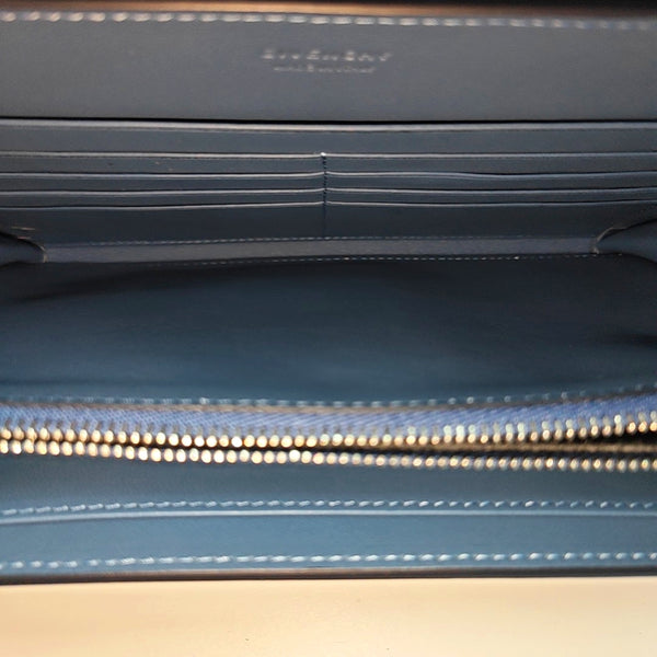 Calfskin Clutch Blue