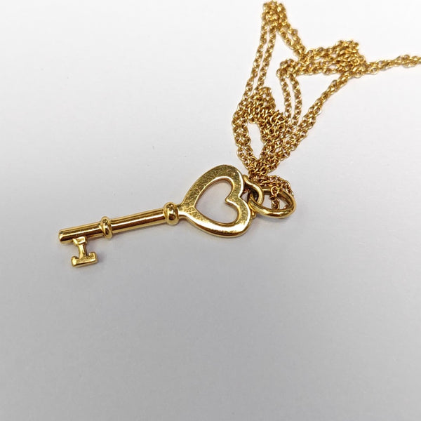 Tiffany Keys 18k Gold Necklace
